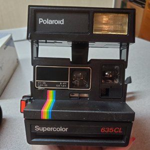 Polaroid Supercolor 635 CL Instant Film Camera, Good